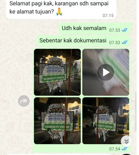 Pengiriman Papan Bunga Selamat Sukun