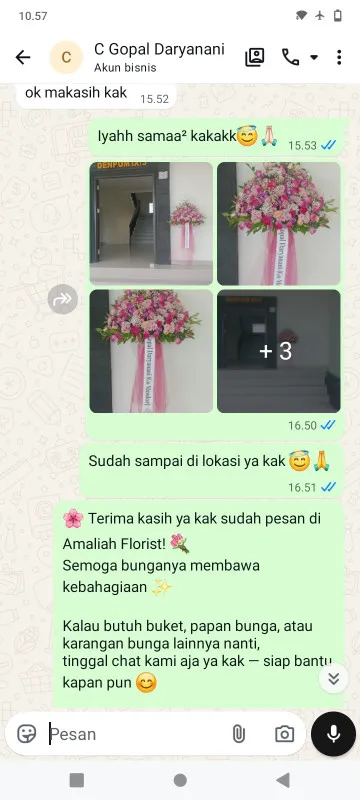 Pengiriman Karangan Bunga Sukun