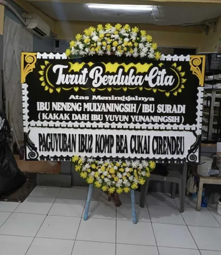 Papan Bunga Duka Sukun